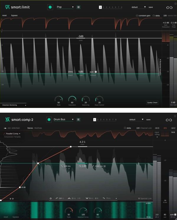 Sonible Smart:Comp 2 & Smart:Limit